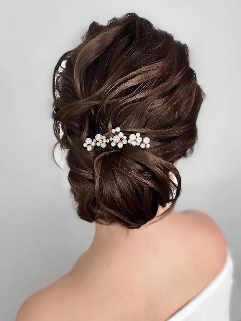 Elegant Pearl Bridal Hair Pins - 9Pcs Wedding Hair Accessories for Brides